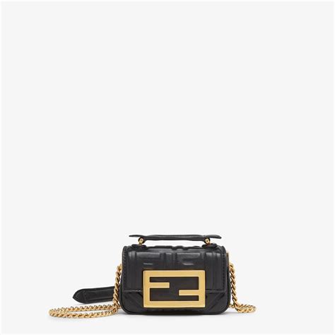 fendi scented nano baguette|Fendi shoulder bag baguette.